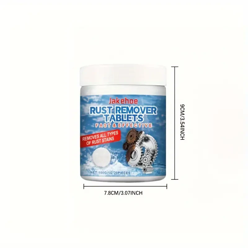 Jakehoe Multi-Purpose Rust Remover Tablets – Stain & Shine Restorer