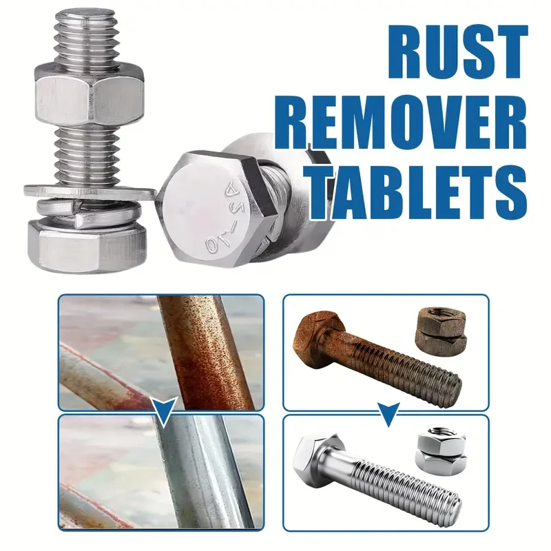Jakehoe Multi-Purpose Rust Remover Tablets – Stain & Shine Restorer