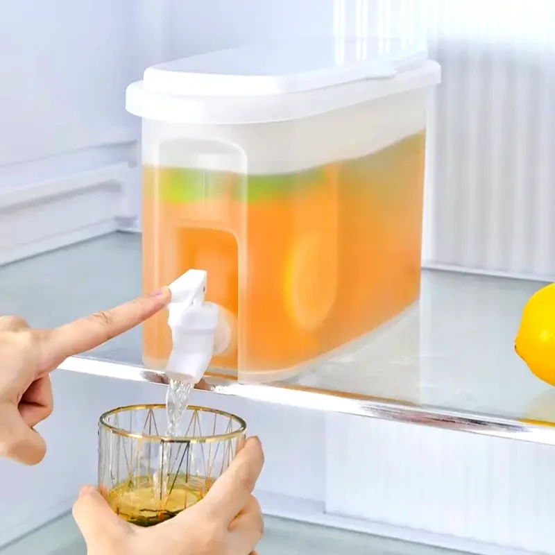 3.5L Refrigerator Beverage Dispenser – BPA-Free with Spigot