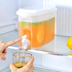3.5L Refrigerator Beverage Dispenser – BPA-Free with Spigot