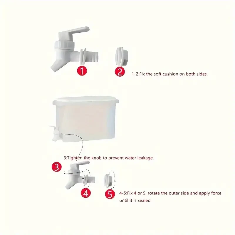 3.5L Refrigerator Beverage Dispenser – BPA-Free with Spigot