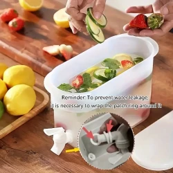 3.5L Refrigerator Beverage Dispenser – BPA-Free with Spigot