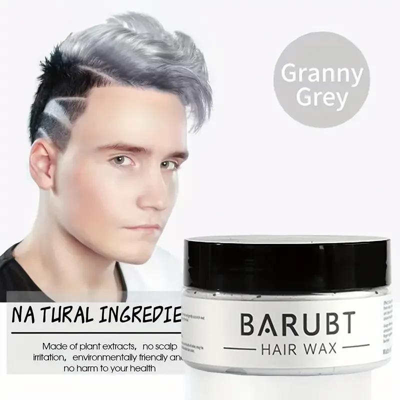 Temporary Hair Color Wax – Strong Hold & Matte Finish