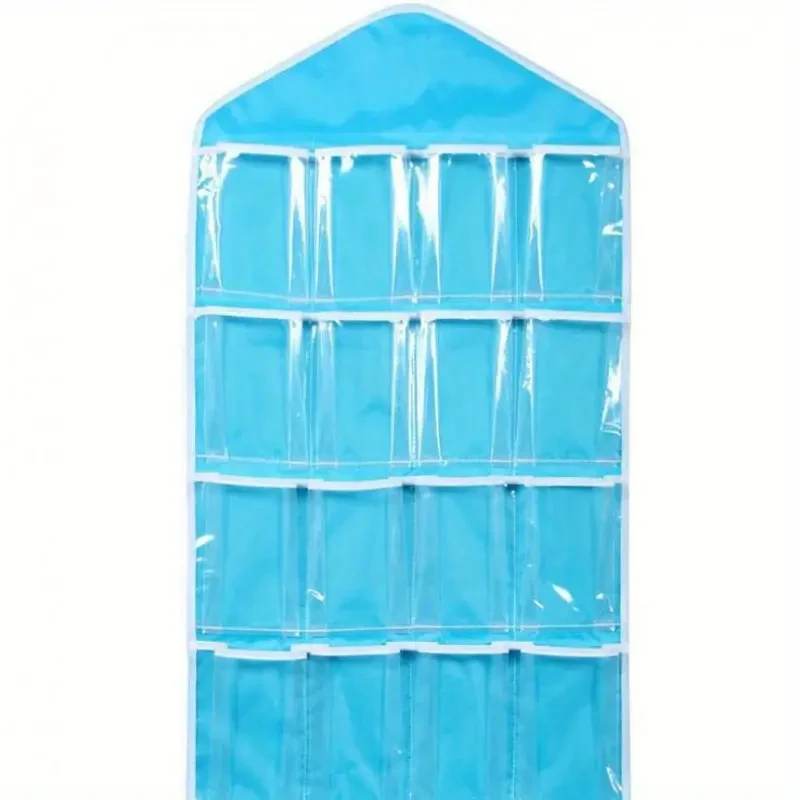 16-Pocket Hanging Bag Storage Organizer – Space-Saving Solution