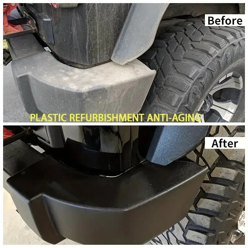GKW Tire Black Wax Coating – Durable Shine & Restoration