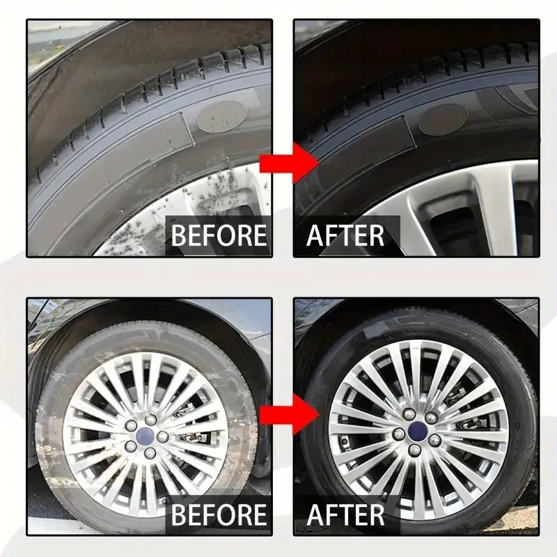 GKW Tire Black Wax Coating – Durable Shine & Restoration
