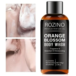 100g Orange Blossom Men’s Body Wash – Moisturizing & Exfoliating