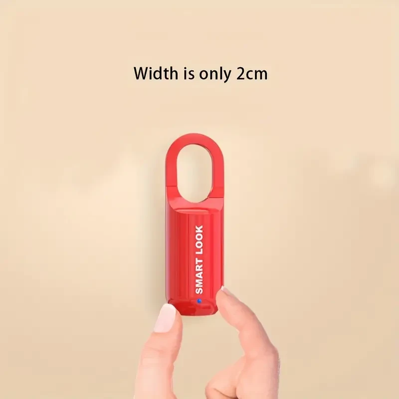 MINI Fingerprint Padlock – USB Rechargeable & Long Standby
