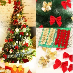 Tree Ornaments Christmas Decoration Bow
