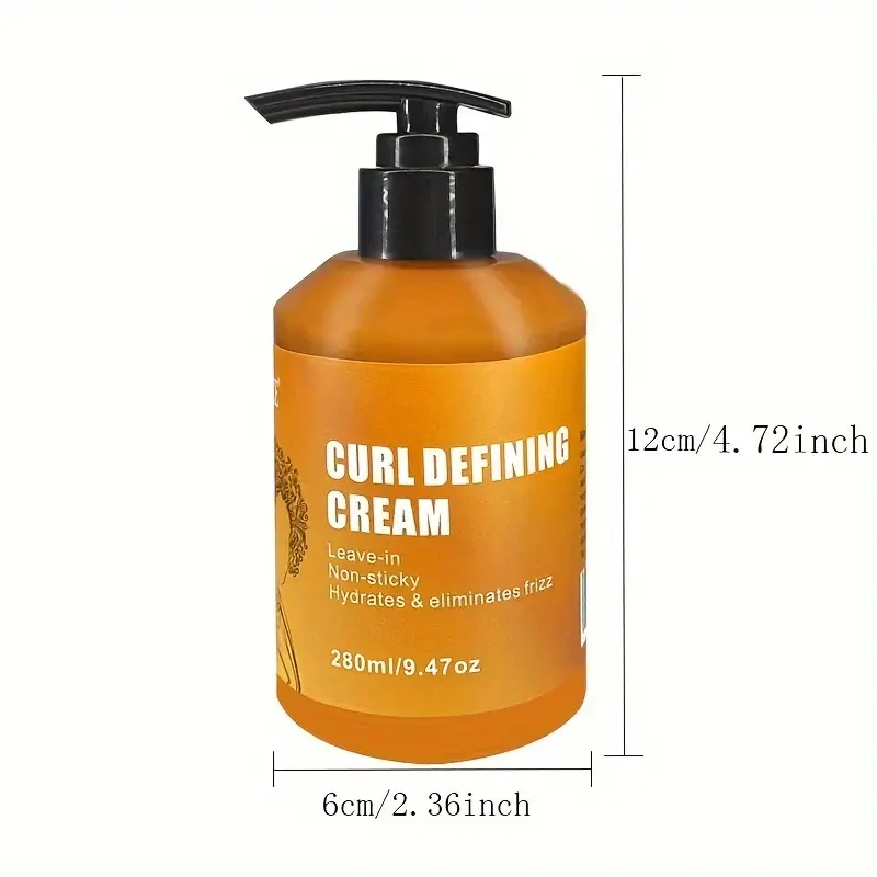 Curl Defining Cream – Moisturizing Curly Hair Styling Conditioner