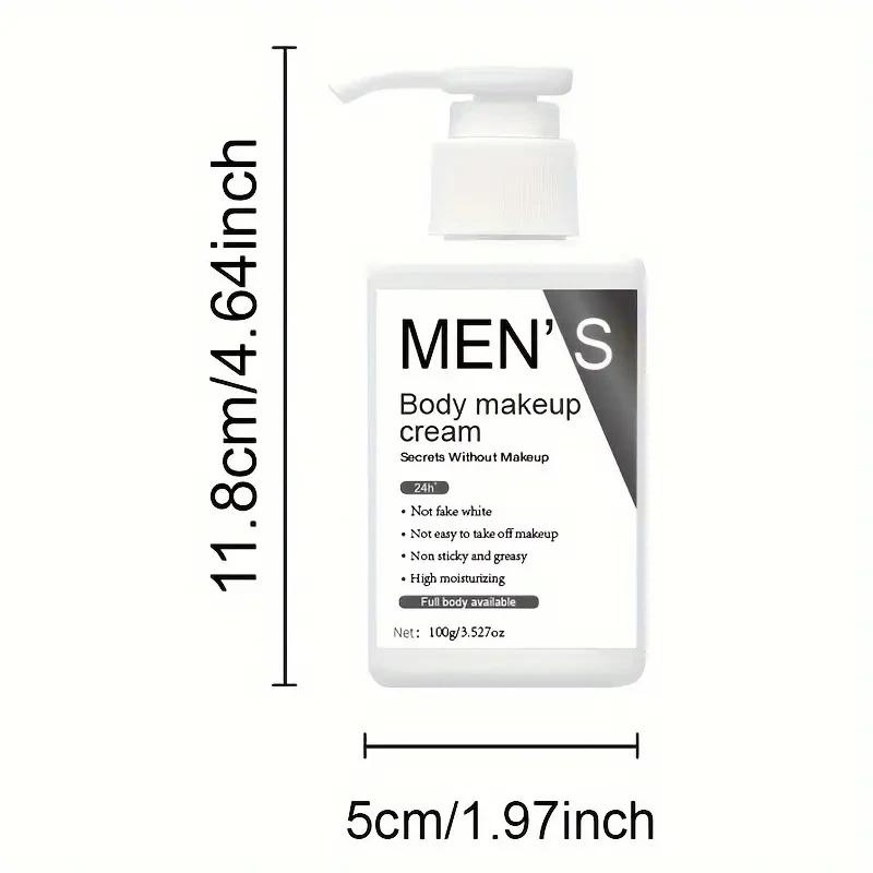 EMTERINE Men’s Tinted Moisturizer Concealer – Natural Finish & Long-Lasting