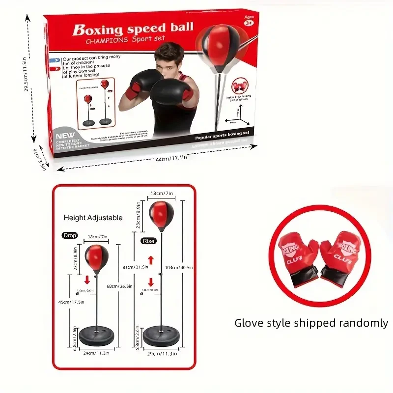 Boxing Speed Ball Set – Professional Training Reaction Ball for Teens & Adults