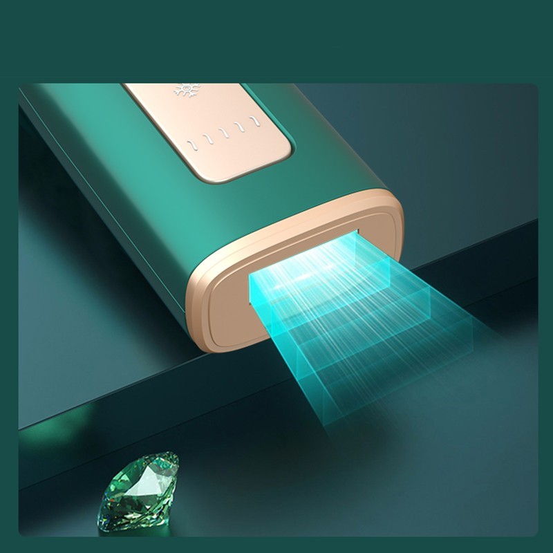 Laser Hair Removal Device With Ice Cooling Function