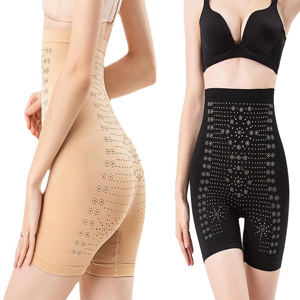Far Infrared Negative Oxygen Ion Fat Burning Tummy Control & Detox Bodysuit with Hip Lift for Women