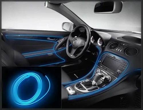 Car Interior LED Neon Strip – 5M Flexible Ambient Light