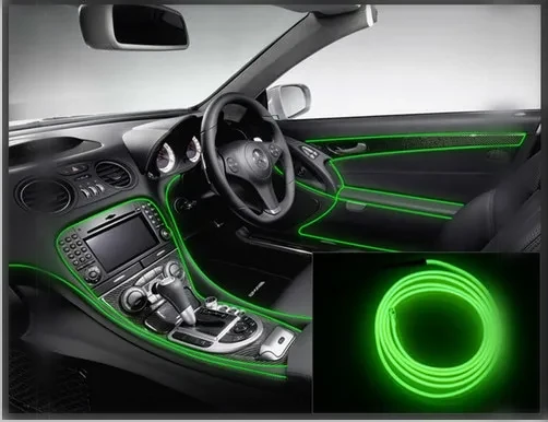 Car Interior LED Neon Strip – 5M Flexible Ambient Light