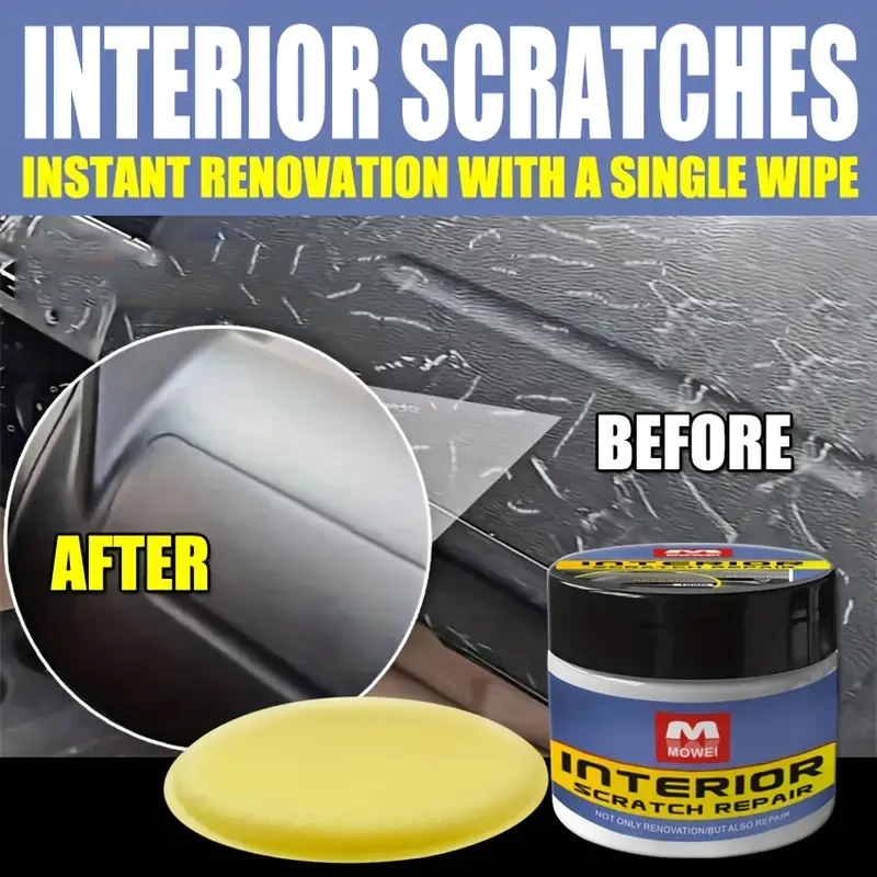 Car Interior Scratch Repair Gel – Plastic & Dashboard Restorer (100g)