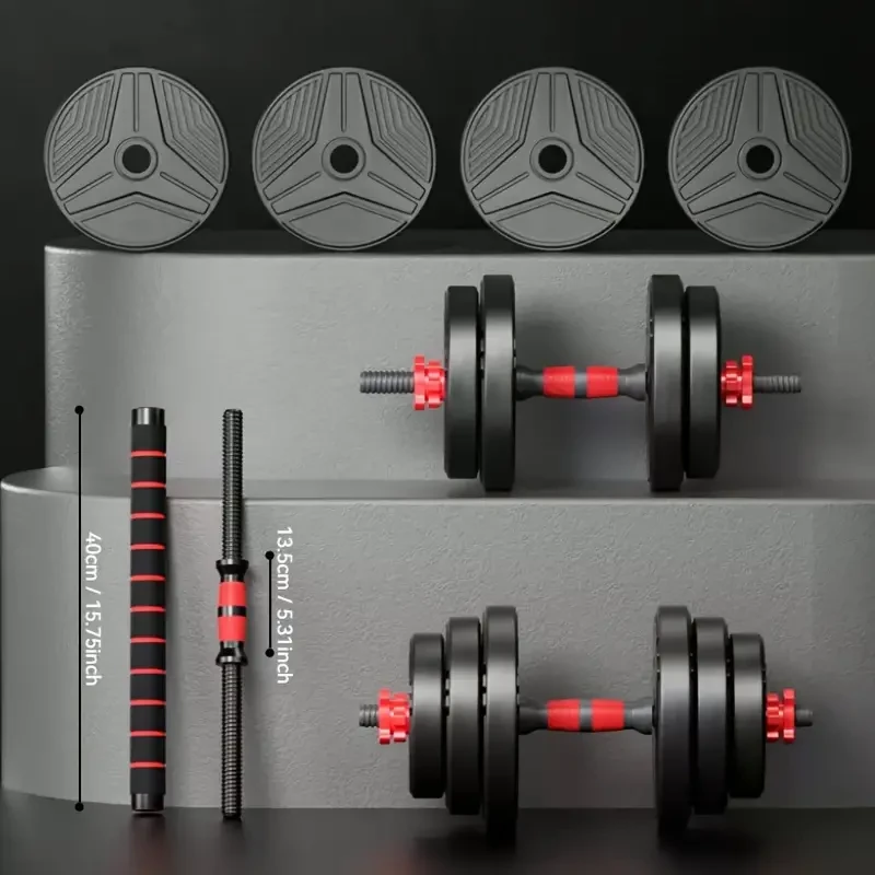 4-in-1 Adjustable Dumbbell Set (19.96KG) – Full Body Workout