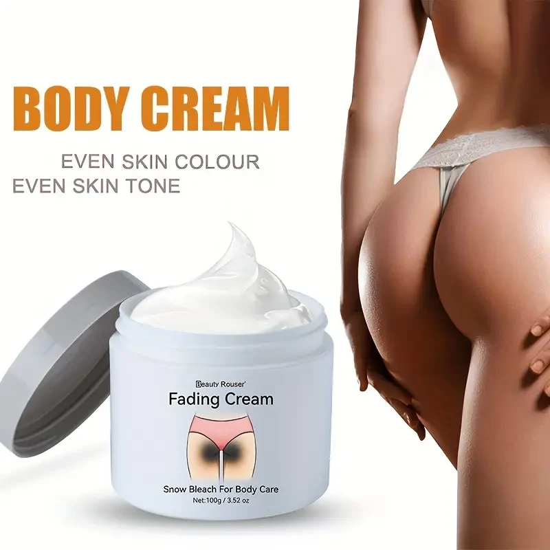 100g/3.52oz Radiant Body Cream - Hydrating Vitamin C & Centella Formula for Glowing Underarm & Buttocks Skin, Moisturizing Lotion with Plant Squalane for Soft, Smooth, and Rejuvenated Skin