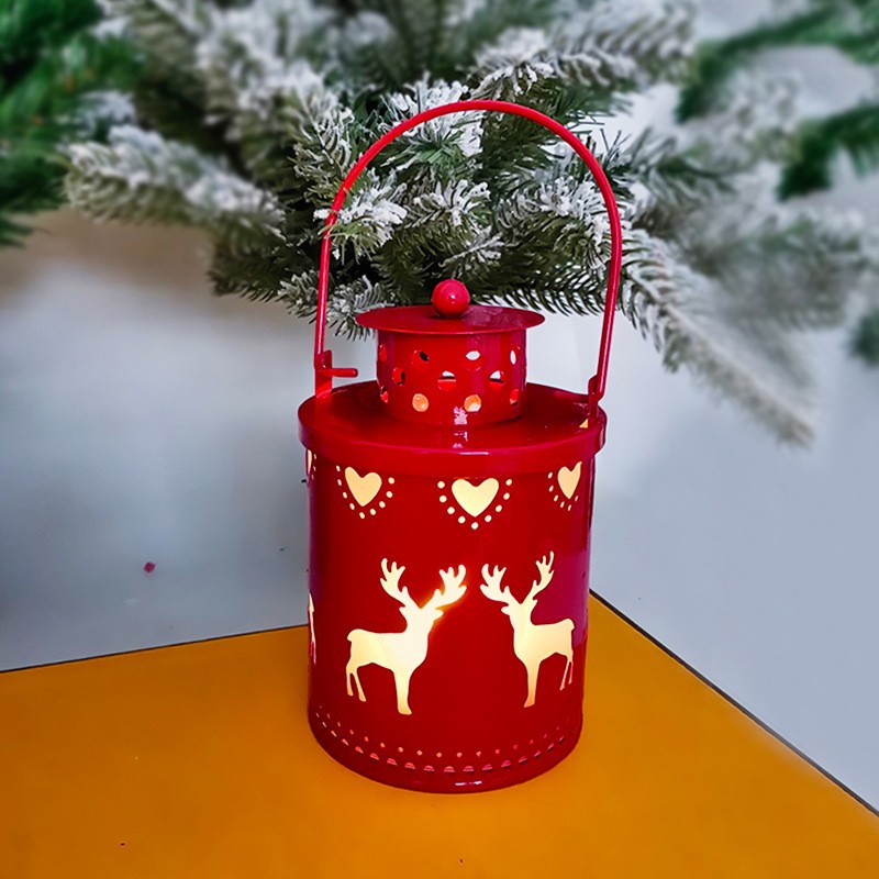 hristmas LED Candle Lanterns – Nordic Style Decorative Electronic Candles for Holiday Decor