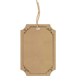 Kraft Paper Tags - (Pack of 25)