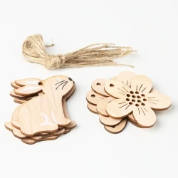 Nordic Style Home Decoration Wood Products Small Pendant