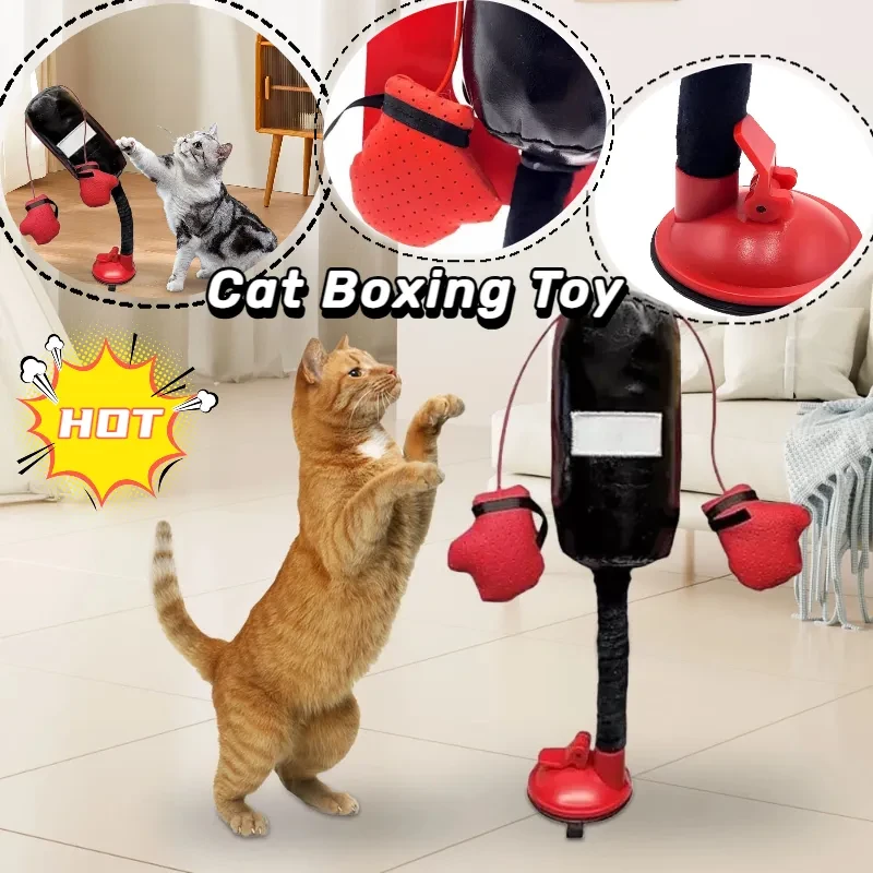 KONG Connects Punching Bag Cat Toy