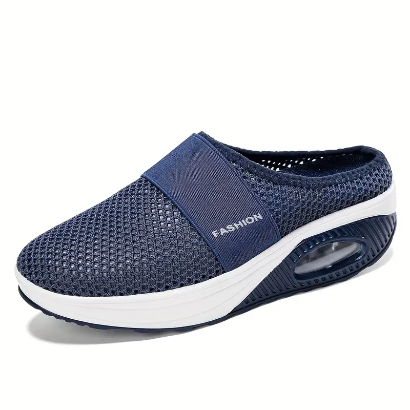 Women's Air Cushion Mesh Mule Sandals – Breathable & Lightweight