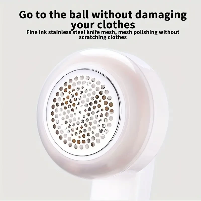 USB Rechargeable Electric Fabric Shaver – Portable Lint Remover for Clothes & Sweaters