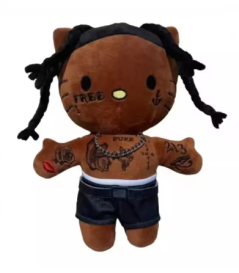 rapture studios travis scott plush ぬいぐるみ 25cm Travis Scott plush Anime Plush Toy Stuffed Animals Soft Plush