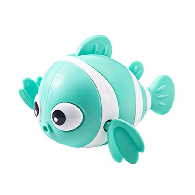 Baby Bath Toys - Cute Swimming Fish Cartoon Animal Wind-Up Floating Toys