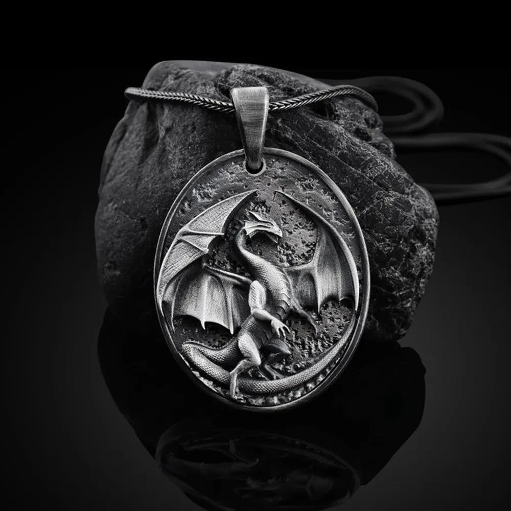 Men’s Dragon Hip Hop Pendant
