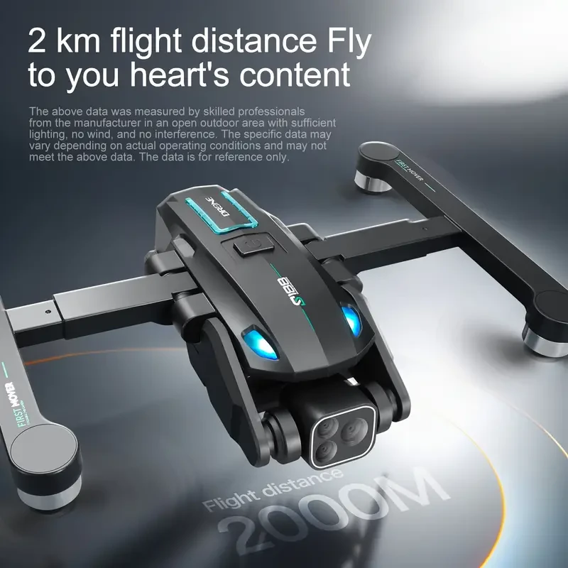 Professional FPV Drone - 2024 Model with 4K Camera, 180° Obstacle Avoidance, Brushless Motor, 5G WiFi Transmission, Smart Return Home, 36Mins Long Flight, 2 Batteries for Adults and Beginners