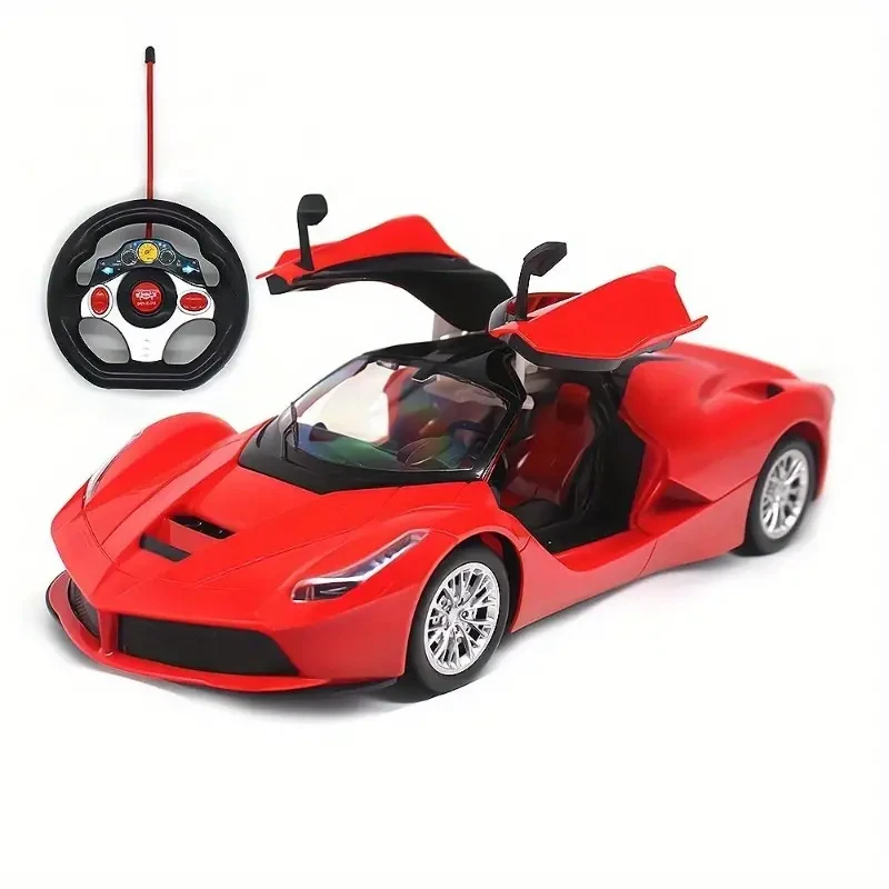 Electric RC Car with Opening Doors – Remote Control Vehicle Toy