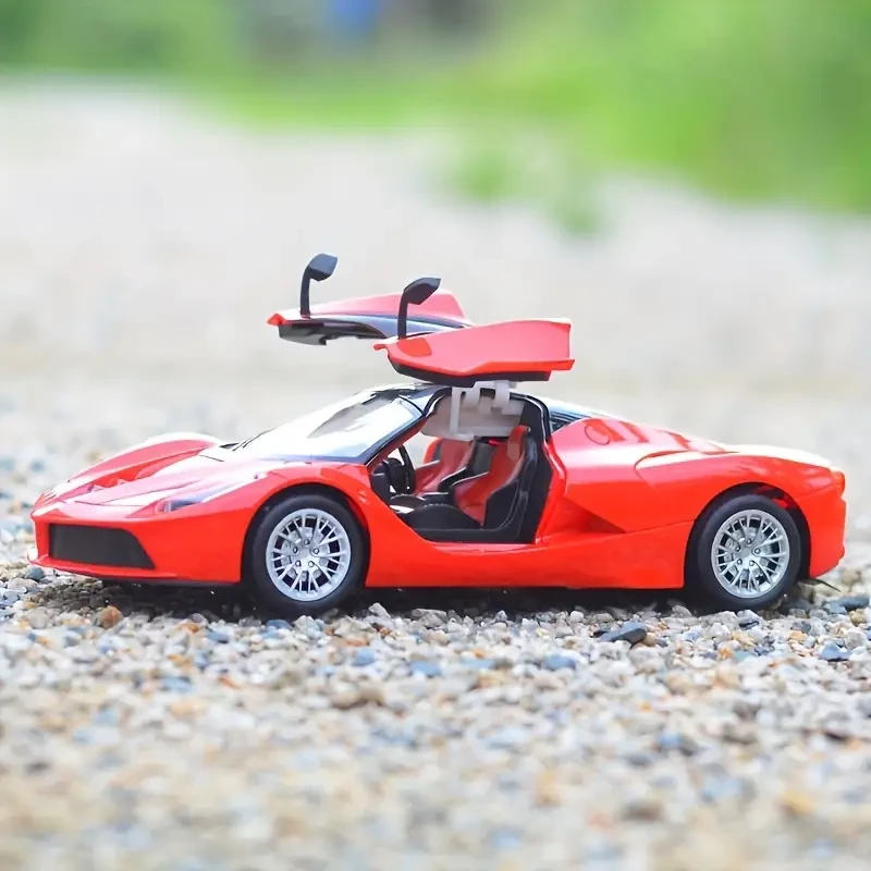 Electric RC Car with Opening Doors – Remote Control Vehicle Toy