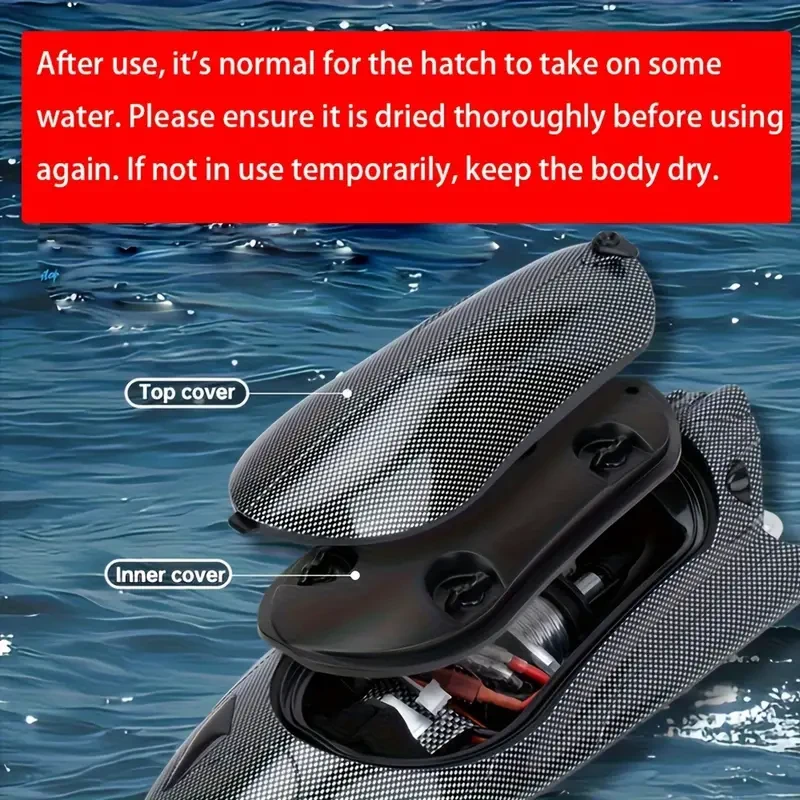 High-Speed 390 Motor RC Boat – Turbine-Powered Electric Speedboat