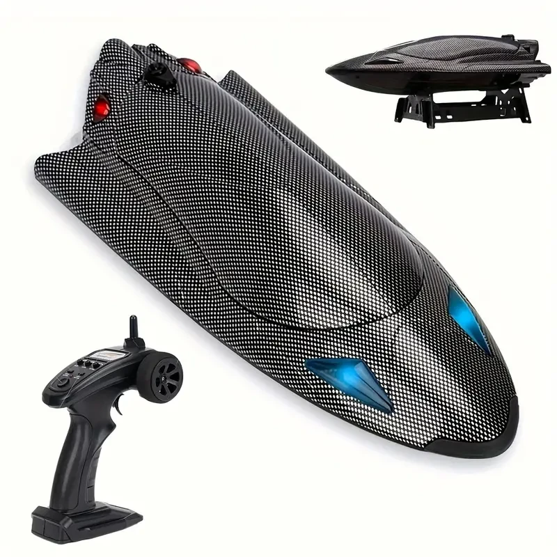 High-Speed 390 Motor RC Boat – Turbine-Powered Electric Speedboat