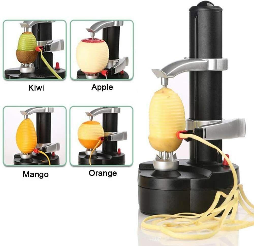 Multifunction Electric Peeler – Automatic Stainless Steel Vegetable & Fruit Peeler