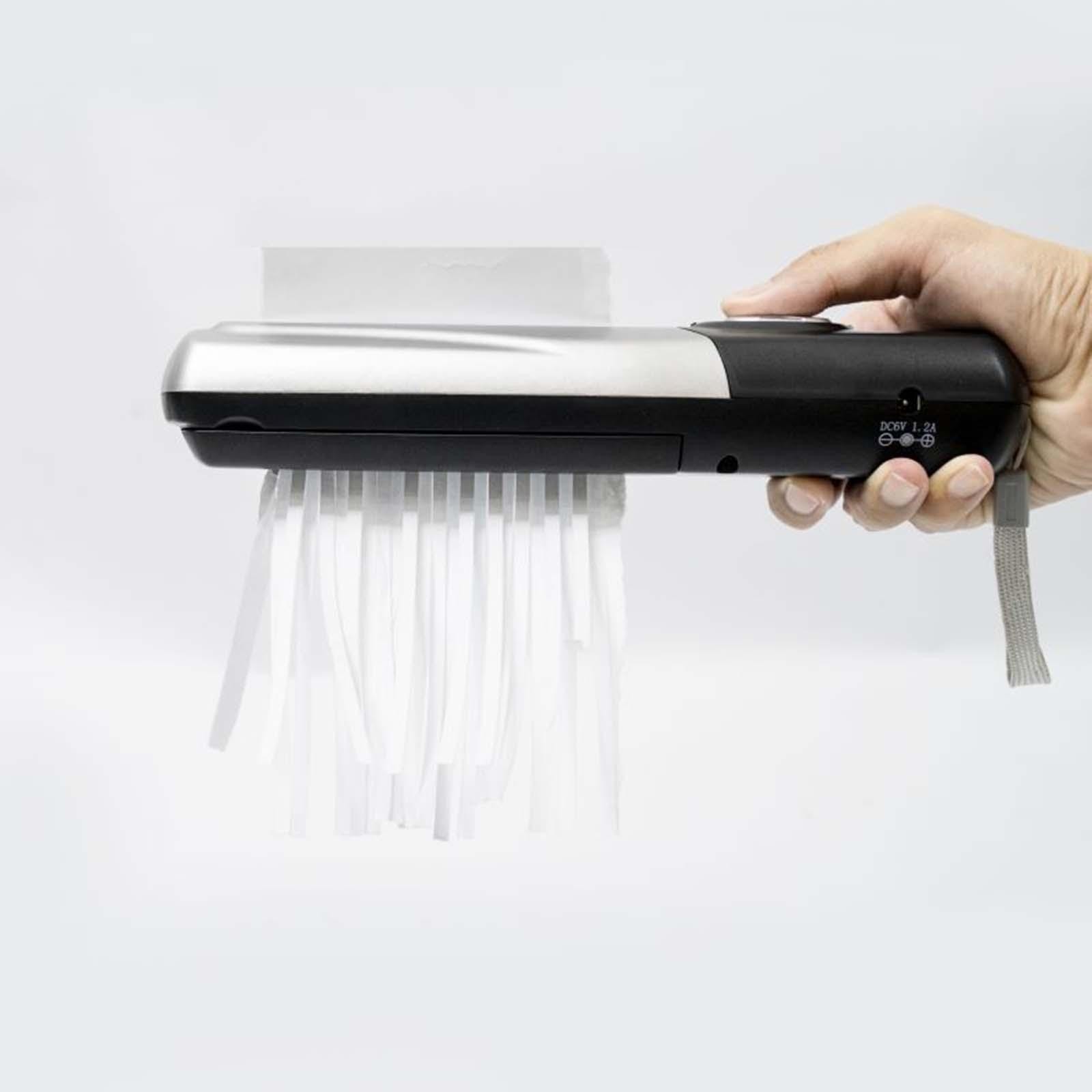 Portable Handheld Paper Shredder – USB/Battery Operated 2L Mini Paper Cutter