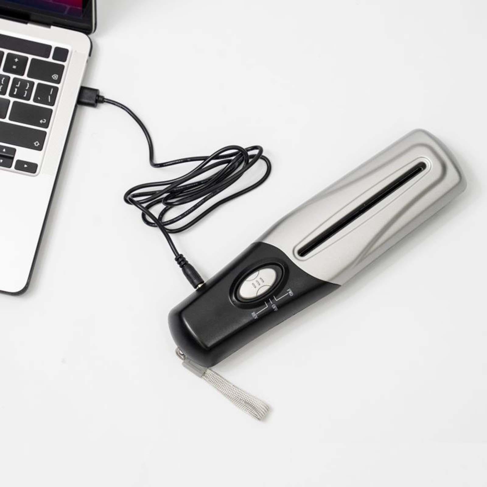 Portable Handheld Paper Shredder – USB/Battery Operated 2L Mini Paper Cutter