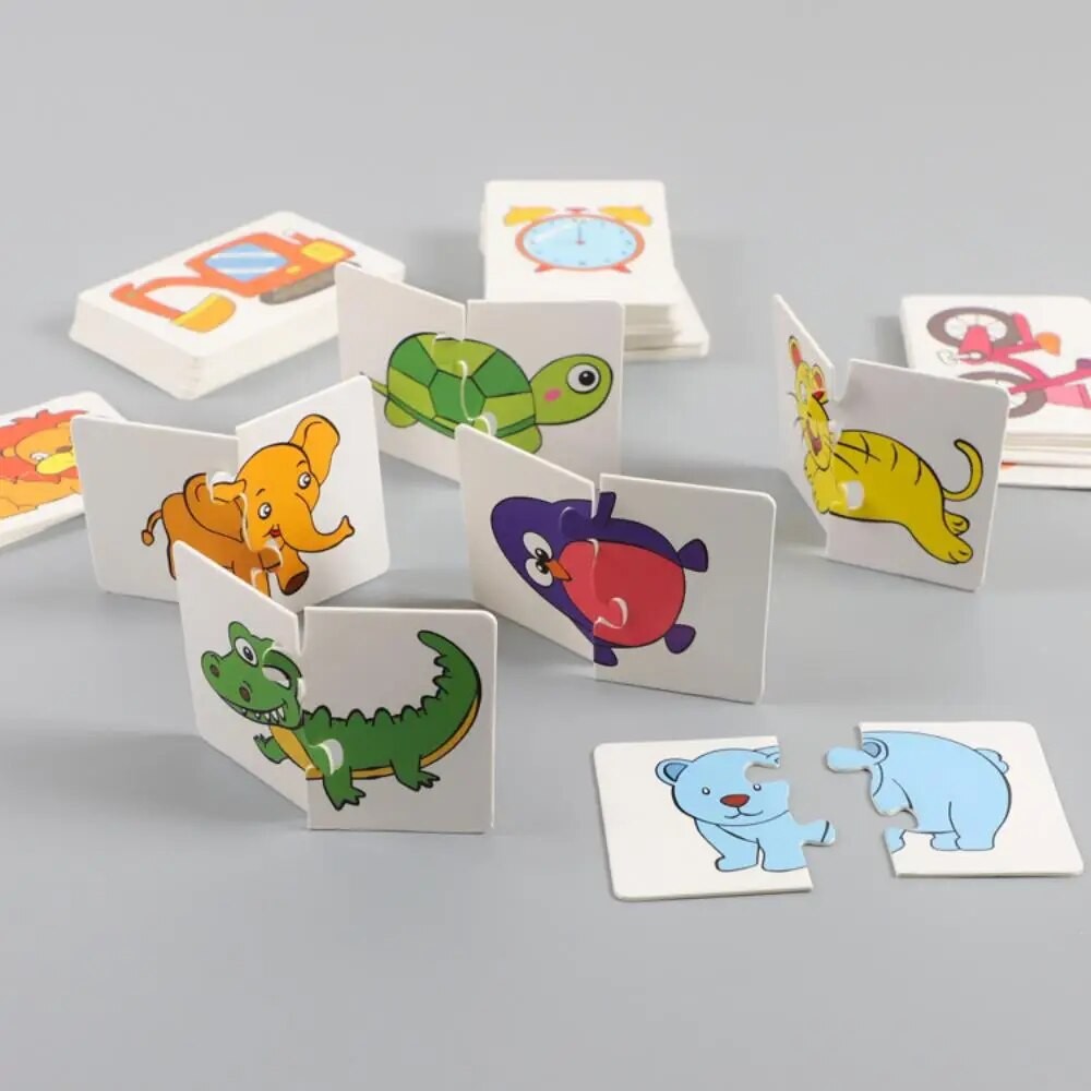 32-Piece Enlightenment Card Matching Puzzle
