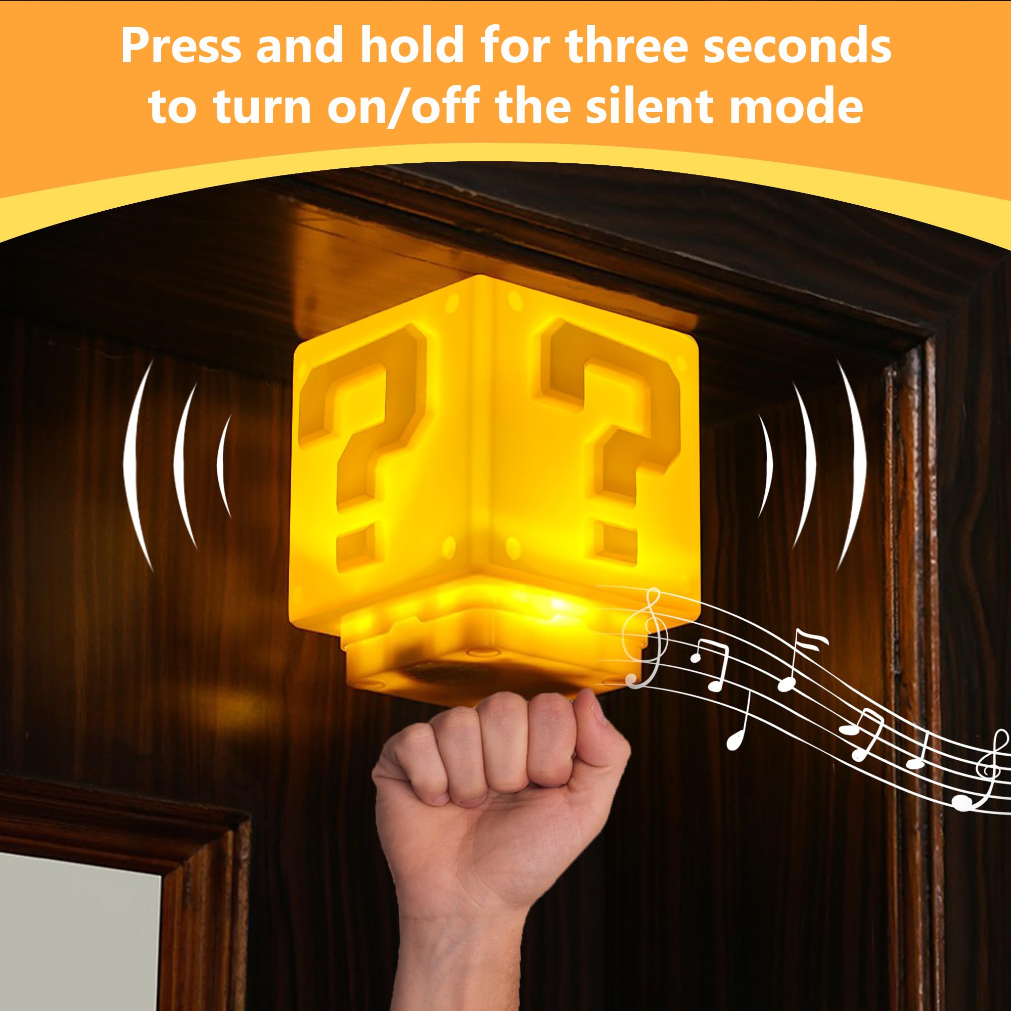 Super Mario LED Night Light with Music
