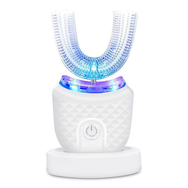 U-Shaped Ultrasonic Children’s Electric Toothbrush – 360° Whitening Silicone Automatic Toothbrush
