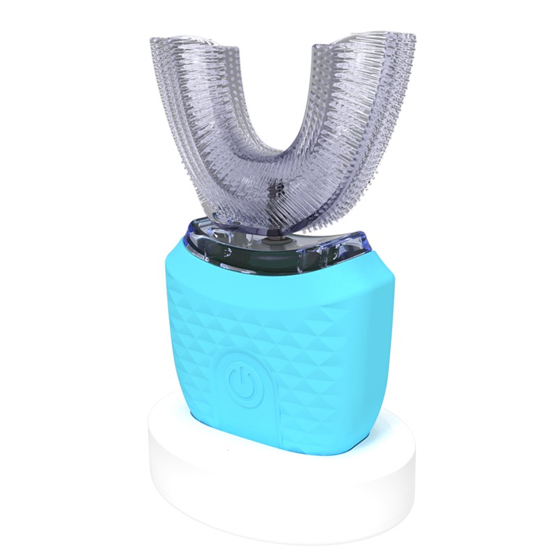 U-Shaped Ultrasonic Children’s Electric Toothbrush – 360° Whitening Silicone Automatic Toothbrush