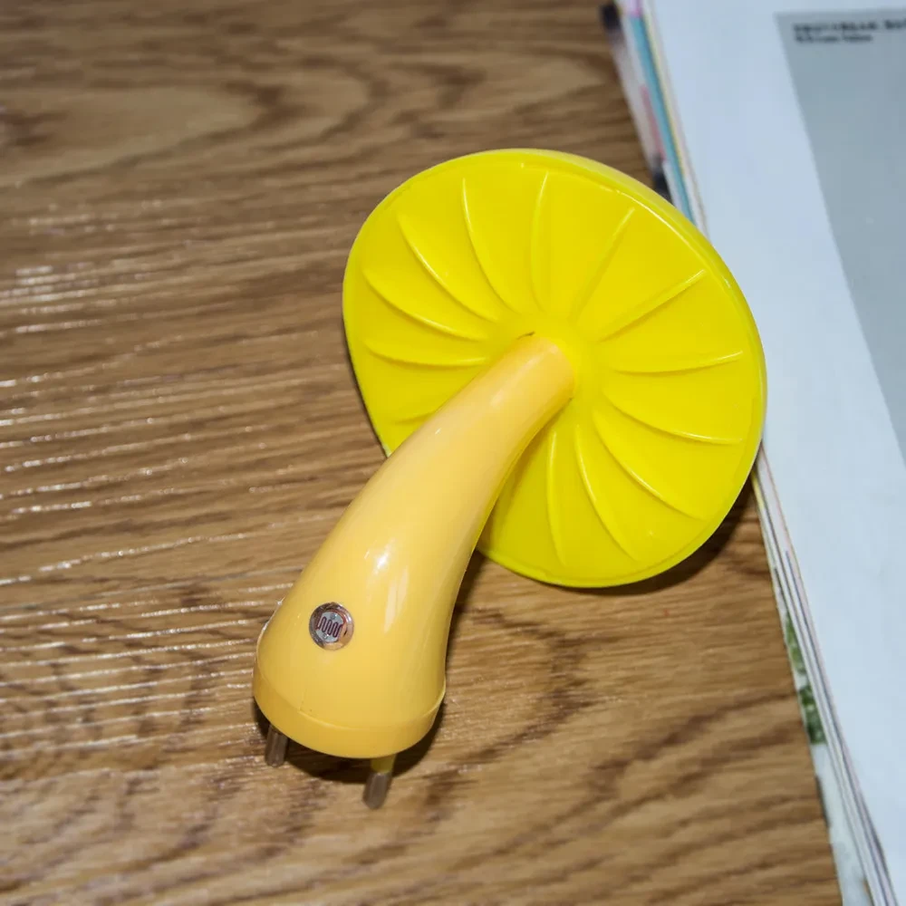 LED Night Light Mushroom Wall Socket Lamp