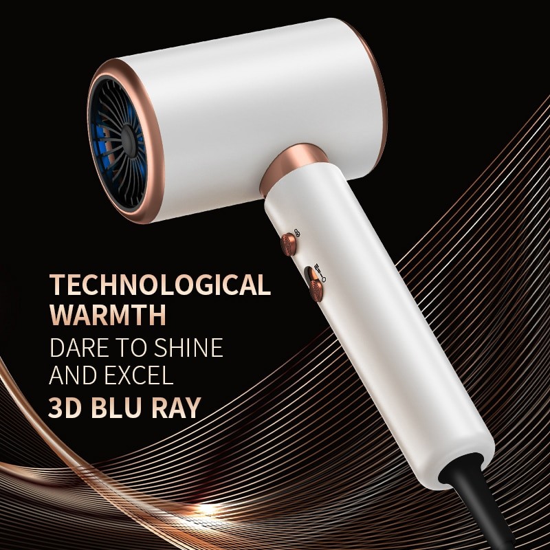 High-Speed Electric Hair Dryer – Low Noise, Constant Temperature, Quick-Drying