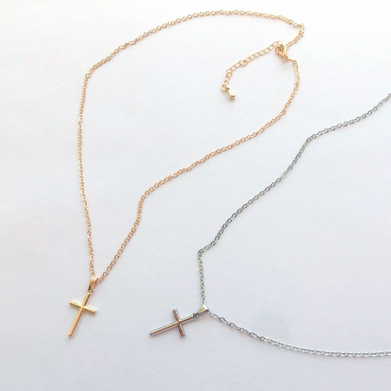 2pcs Unisex Alloy Necklace Set – Fashion Trend Jewelry for Men & Women