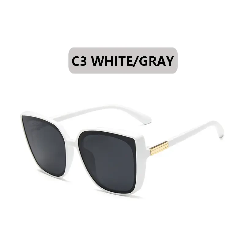 Fashion Square Oversize Cat Eye Glasses