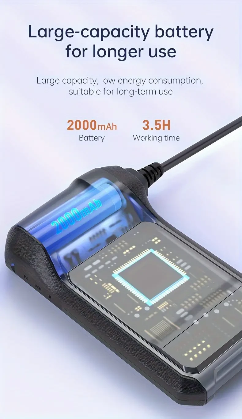 INSKAM 4.3-inch Industrial Endoscope, 8mm HD Digital Inspection Camera, Single Lens, 1/5/10M Line Length, IP67 Waterproof, for Vehicle Maintenance, Machine Inspection, Carbon Deposit Check, Blockage Removal, Battery/USB Power, 36V Max Voltage, 2000mAh Rec