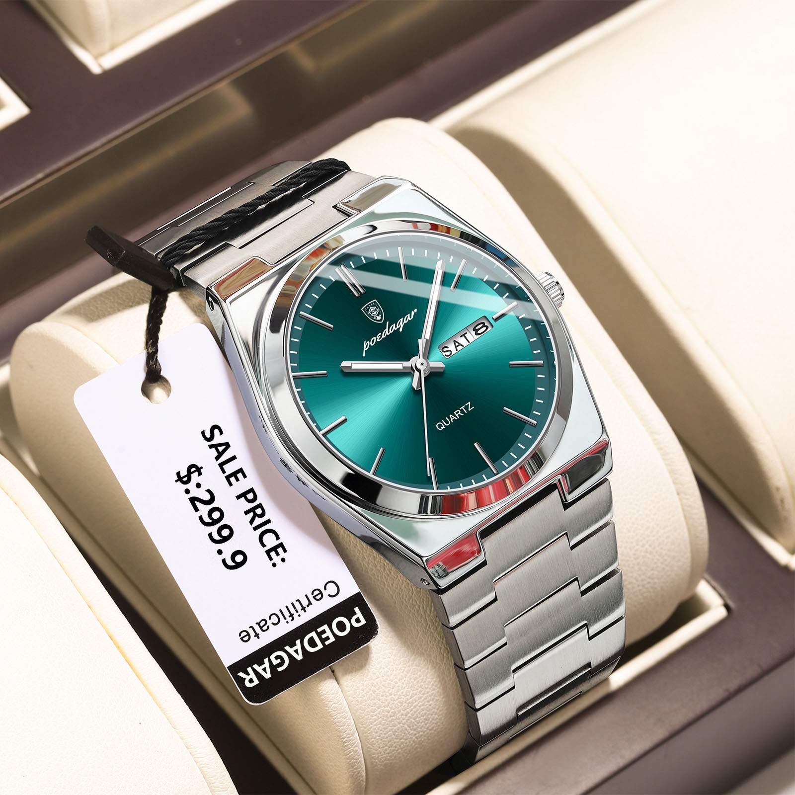 POEDAGAR Men’s Luxury Watch